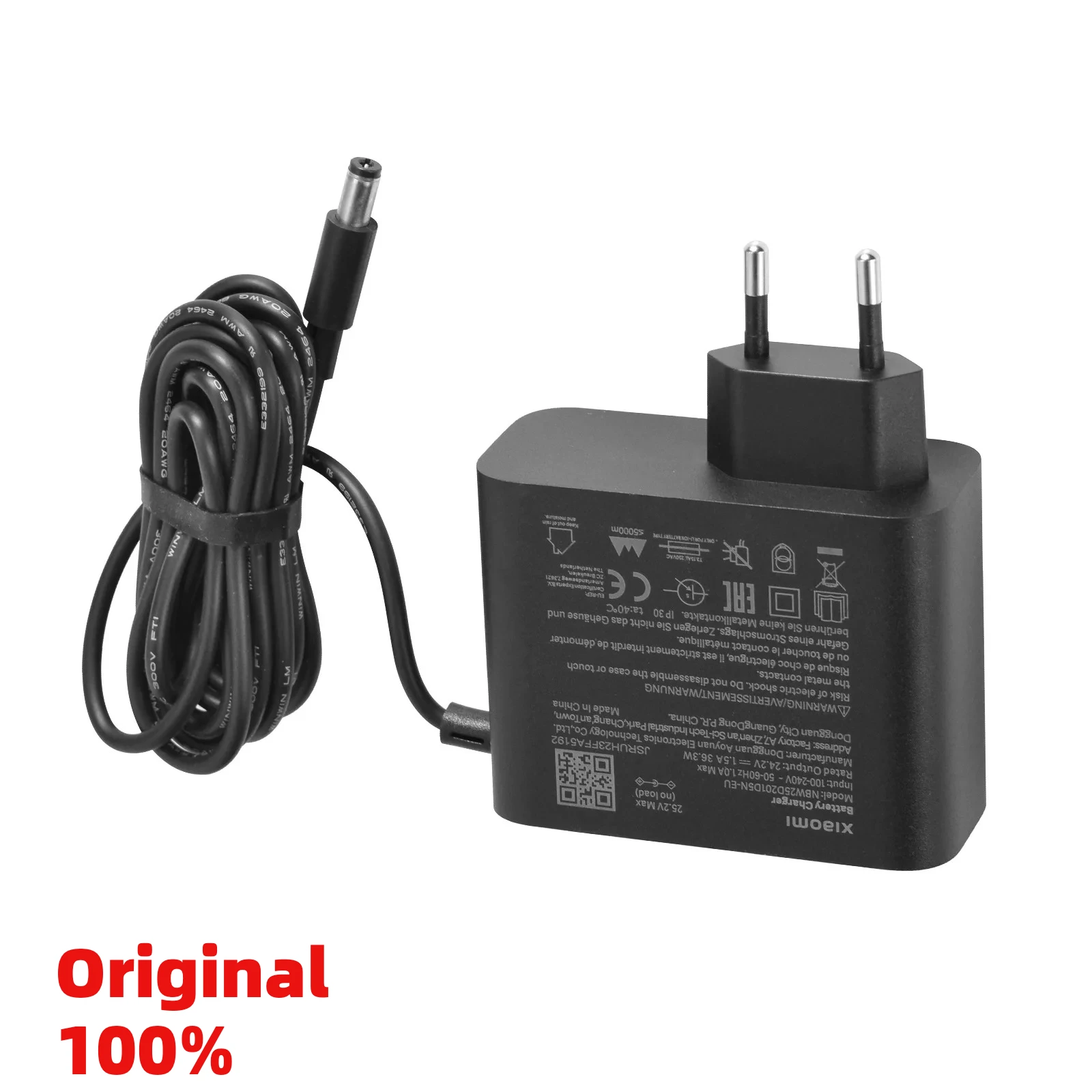 Cargador CC Original de 24,2 V y 1,5a para patinete eléctrico Xiao y mi MI4 GO/MI4 Lite 2nd para Nine & bot E2/E2pro/E8/E10/C8/C10/C2pro/C2Lite