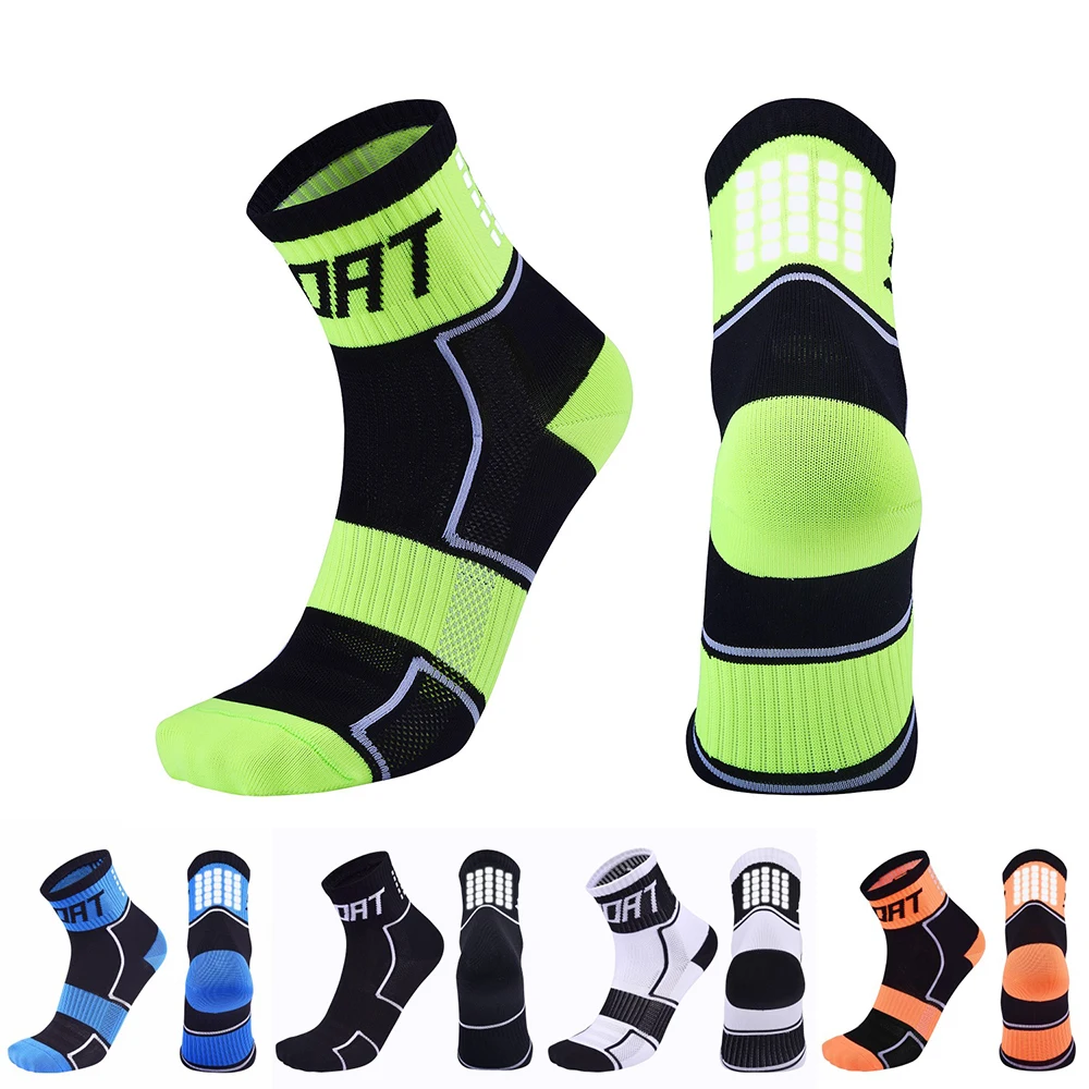 AliExpress Reflective Night Cycling Running Socks Men Women Outdoor Sport Jogging Basketball Football Bicycle