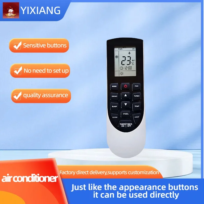 YAN1F1 Control remoto de aire acondicionado para Gree VIR09HP115V1AH VIR12HP230V1AHYAN1F6F VIR09HP115V1AH VIR12HP115V1A VIR12HP230V1AH