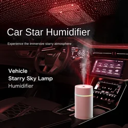 Mini USB Car Humidifier 2024 Creative Starry Sky Aromatherapy Diffuser for Office Home