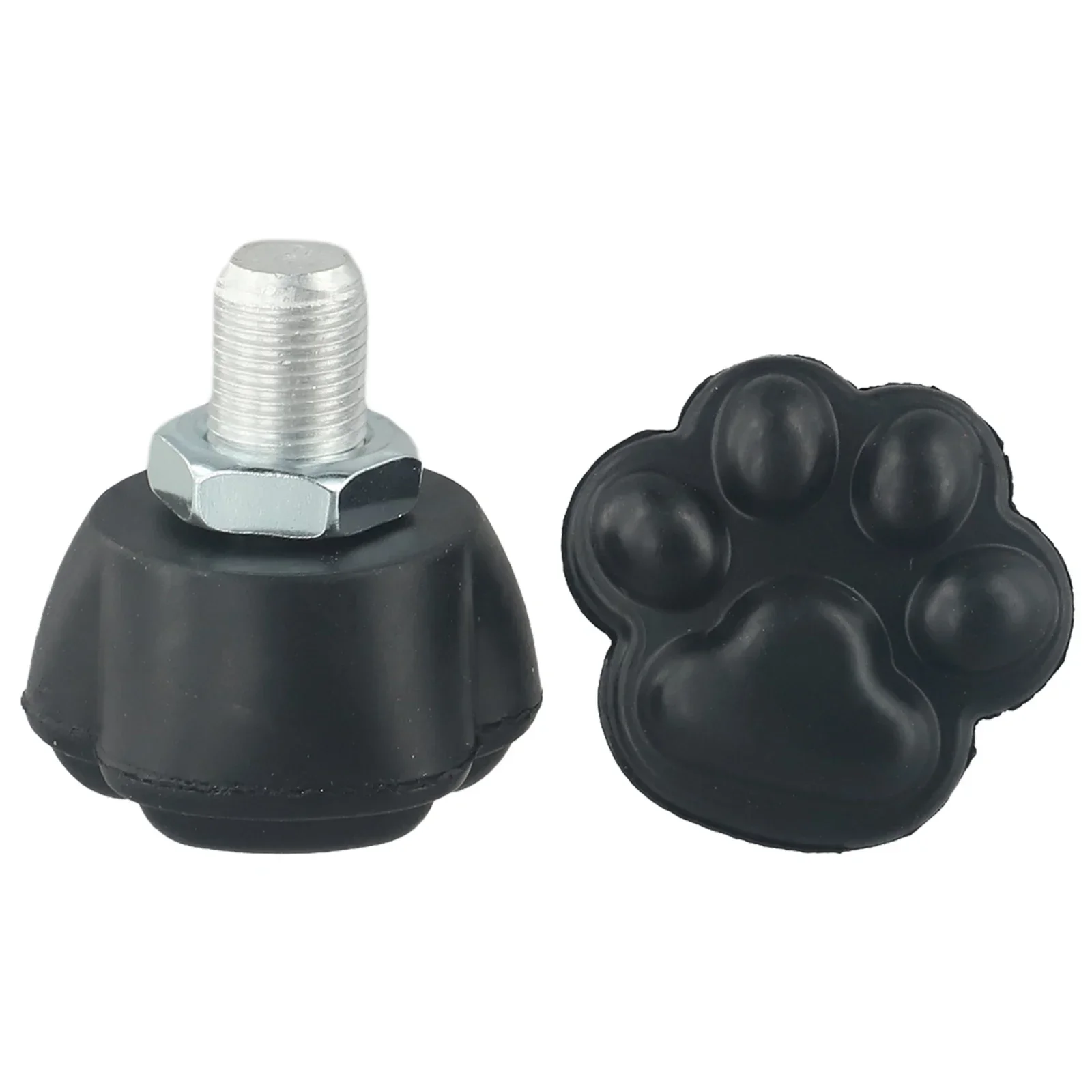 2pcs Replacement Roller Skates Wheel Accessories Durable Adjustable Rubber Brake Stops Plug Block Skates Toe Stopper Accessories