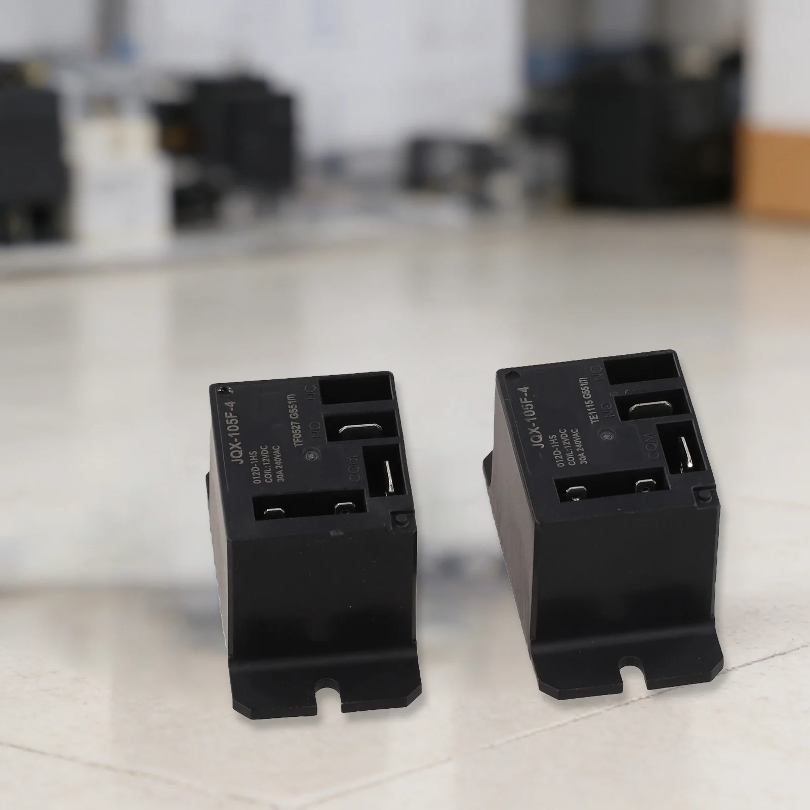 2PCS JQX-105F-4 4-Pin Relay for Air Conditioning Compressor Protection and For industrial Motor Control Circuits