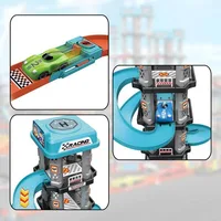 Race Track Car Ramp Toy Educational Games Racing Gliding Rail Puzzle Set For Kids Boy 2 3 4 5 Years Birthday Gifts Children Toys 6