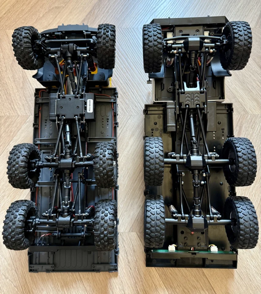 جديد JJRC 1:18 C8823 كامل النطاق Rc محاكاة ستة عجلات القيادة على الطرق الوعرة النقل الإنقاذ التحكم عن بعد سيارة تسلق الأولاد هدية