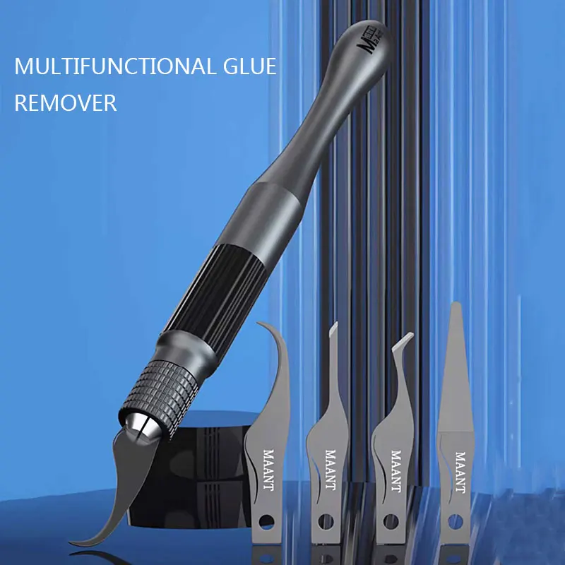 

MAANT Multi-Function Glue Remover Knife High Carbon Steel Blade For CPU IC/Motherboard Pry Hard Drive Vinyl Cutting Repair Tools