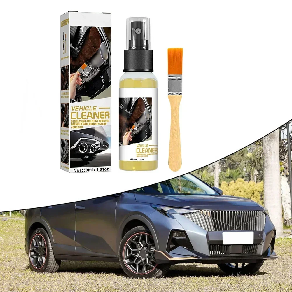 Dissolvant de rouille injuste avec brosse, spray antirouille multifonctionnel pour automobile, accessoires de voiture, prévention de la rouille, 30ml