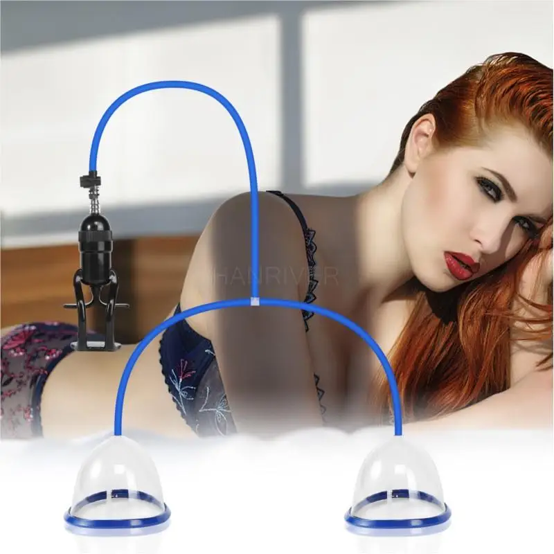 Manual abundance trap chest breast cupping apparatus dredge massager sagging breast enhancement cup negative breast pump