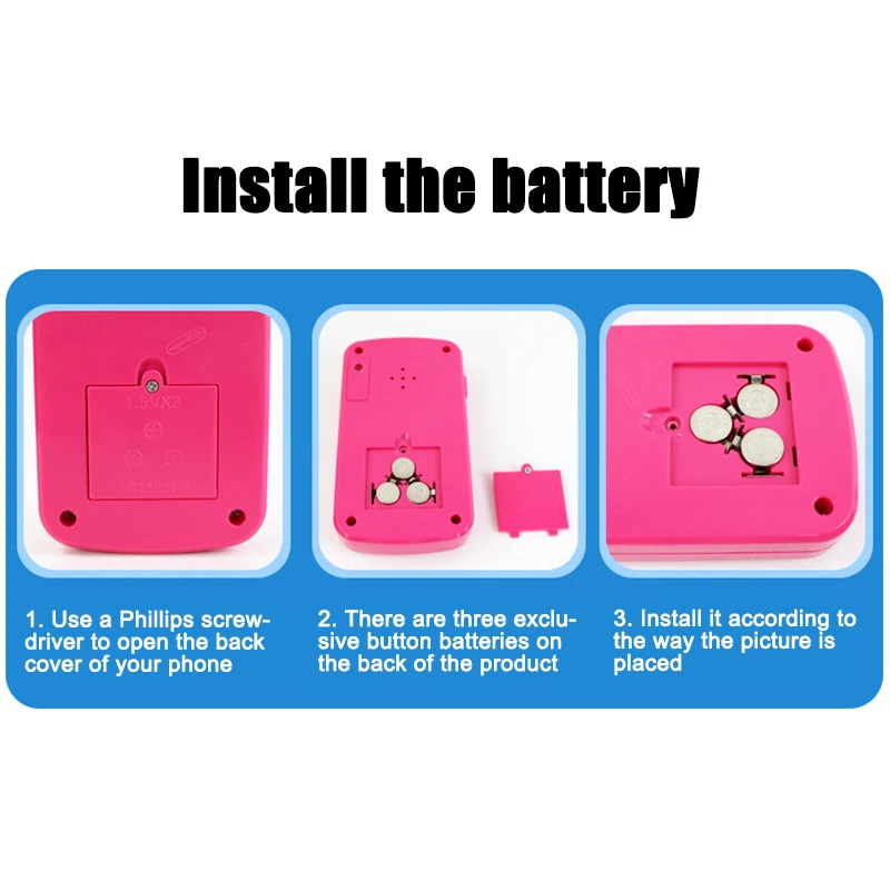 Peppa Pig Emulation Mobile Phone Children Early Education Playing House Simulation Sound Lamplight Music Tablet Phone Toys Gifts
