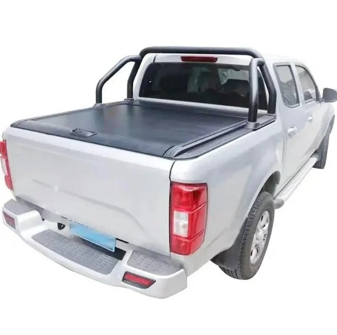 

Pickup tonneau cover waterproof retractable Aluminium roller lid shutter for Poer