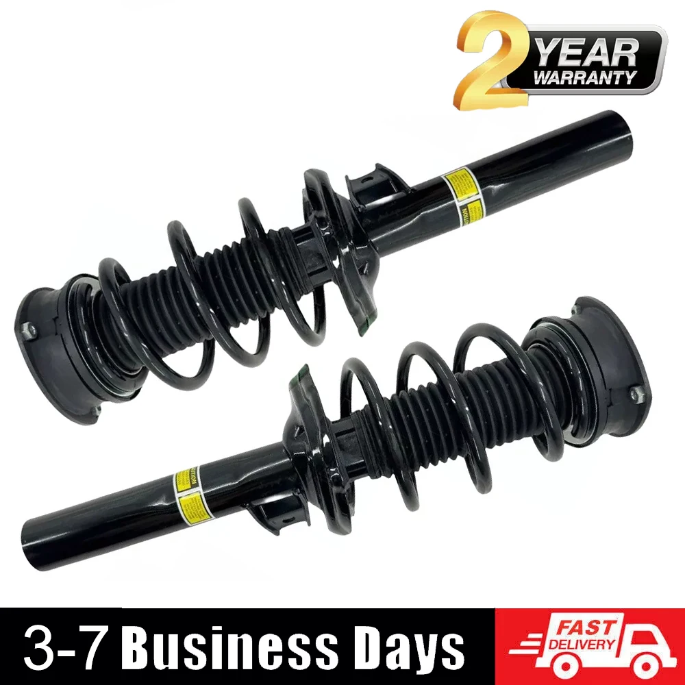 Pair Front Shock Absorber Struts Assys For VW Tiguan 2018-2023 Audi Q3 2019-2023