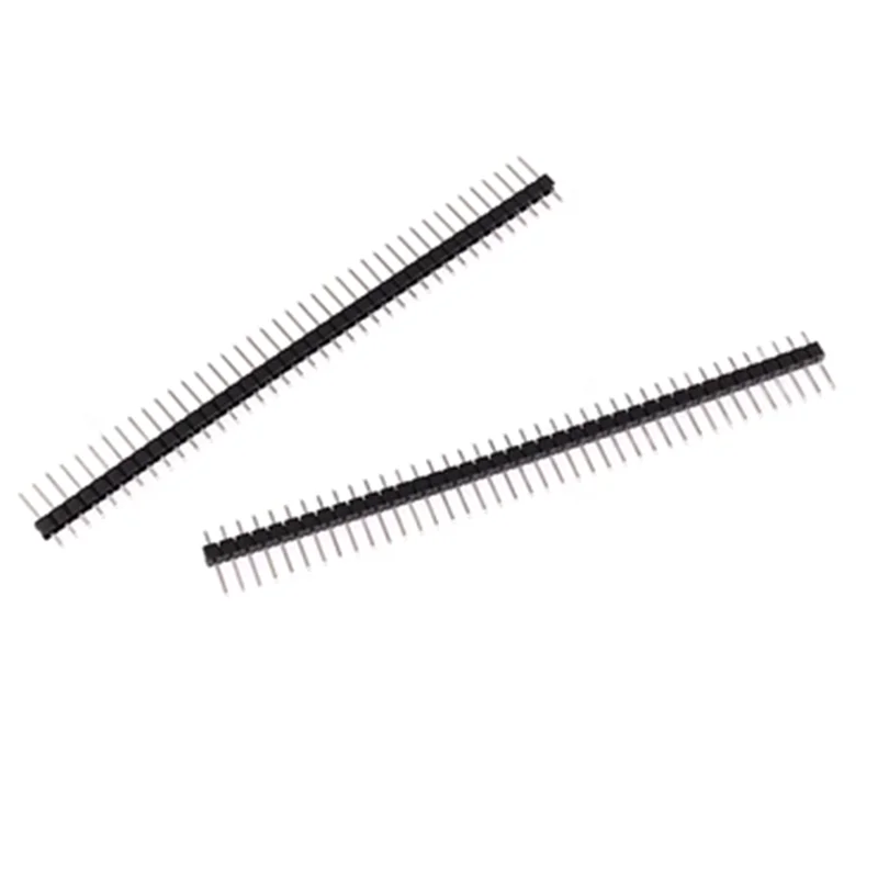 10 Stück 40Pin 1x40 einreihiger Stecker 2,54 mm zerbrechlicher Stiftleisten-Anschlussstreifen – Detail 2