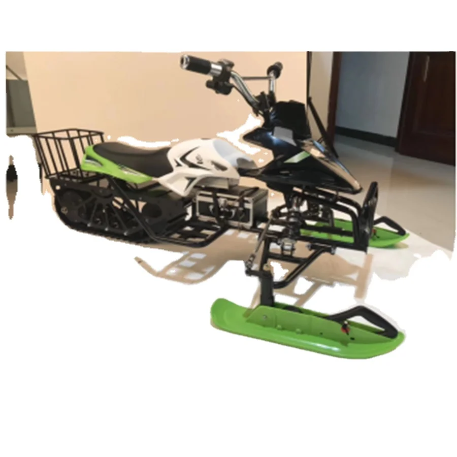 Hot Selling High Safety Single Track Snowmobile Lithium Battery Life 2 Hours Adults  Can Be Driven