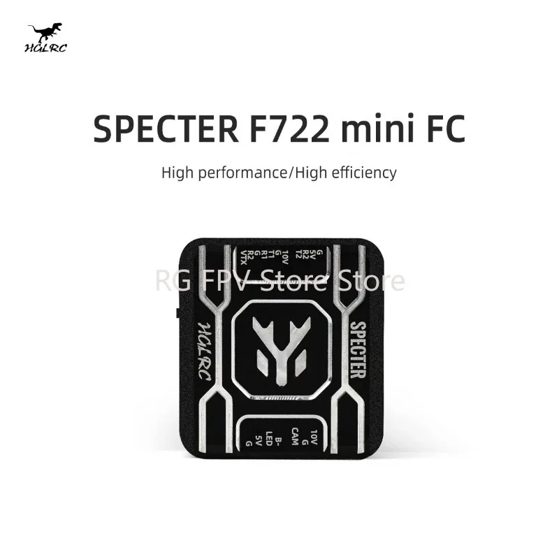 

HGLRC SPECTER F722 mini flight controller mpu6000 16MB black box BMP280 barometer 20X20mm 2-6S for FPV Freestyle Drones