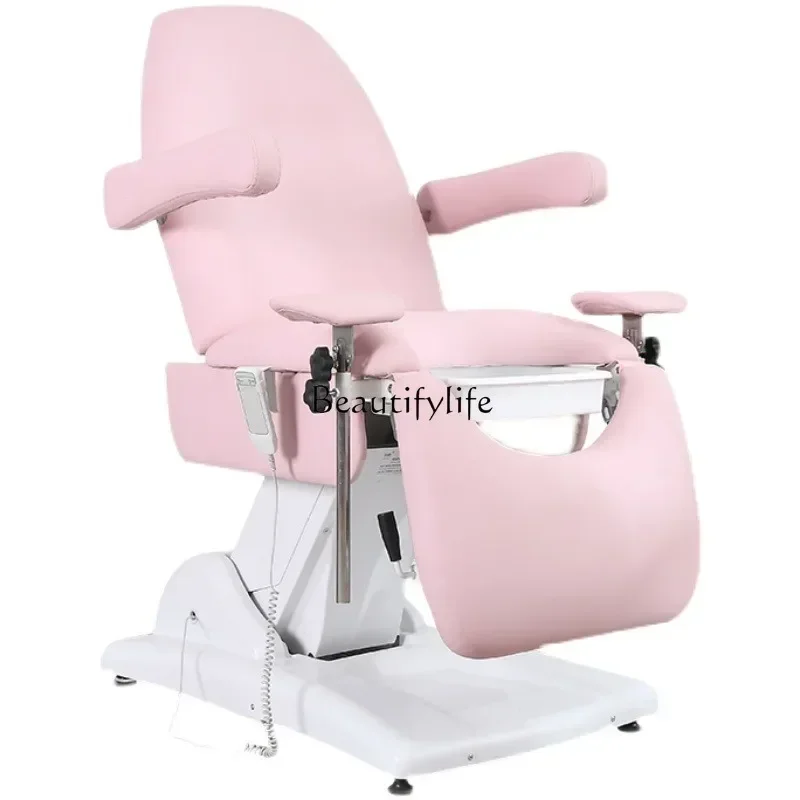 

Electric physiotherapy bed inspection beauty salon multi-functional folding tattoo chair