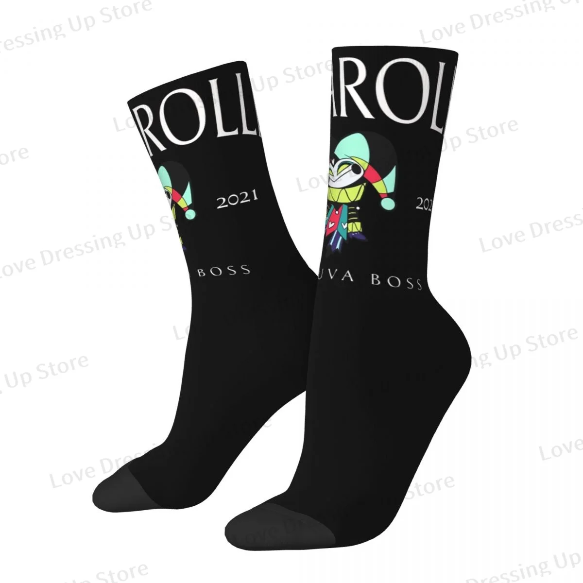 Cute Fizzarolli Helluva Boss 2 Unisex Winter Socks Outdoor Happy Socks Street Style Crazy Sock