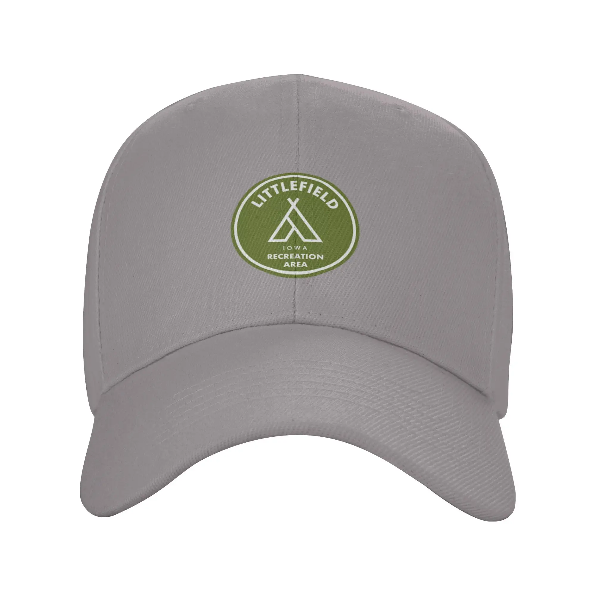 Hot Sale Littlefield Recreation Area Iowa Tent Baseball Cap  Sun Protection Men's Hat  Driving Men's Hat