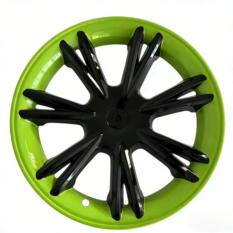 4Pcs black  green