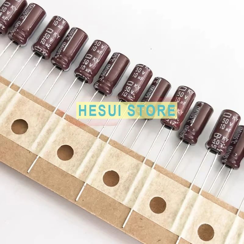 Black Diamond Electrolytic Capacitor 50V10UF 4.7 22UF 47UF 100UF 220UF 470UF KY High Frequency