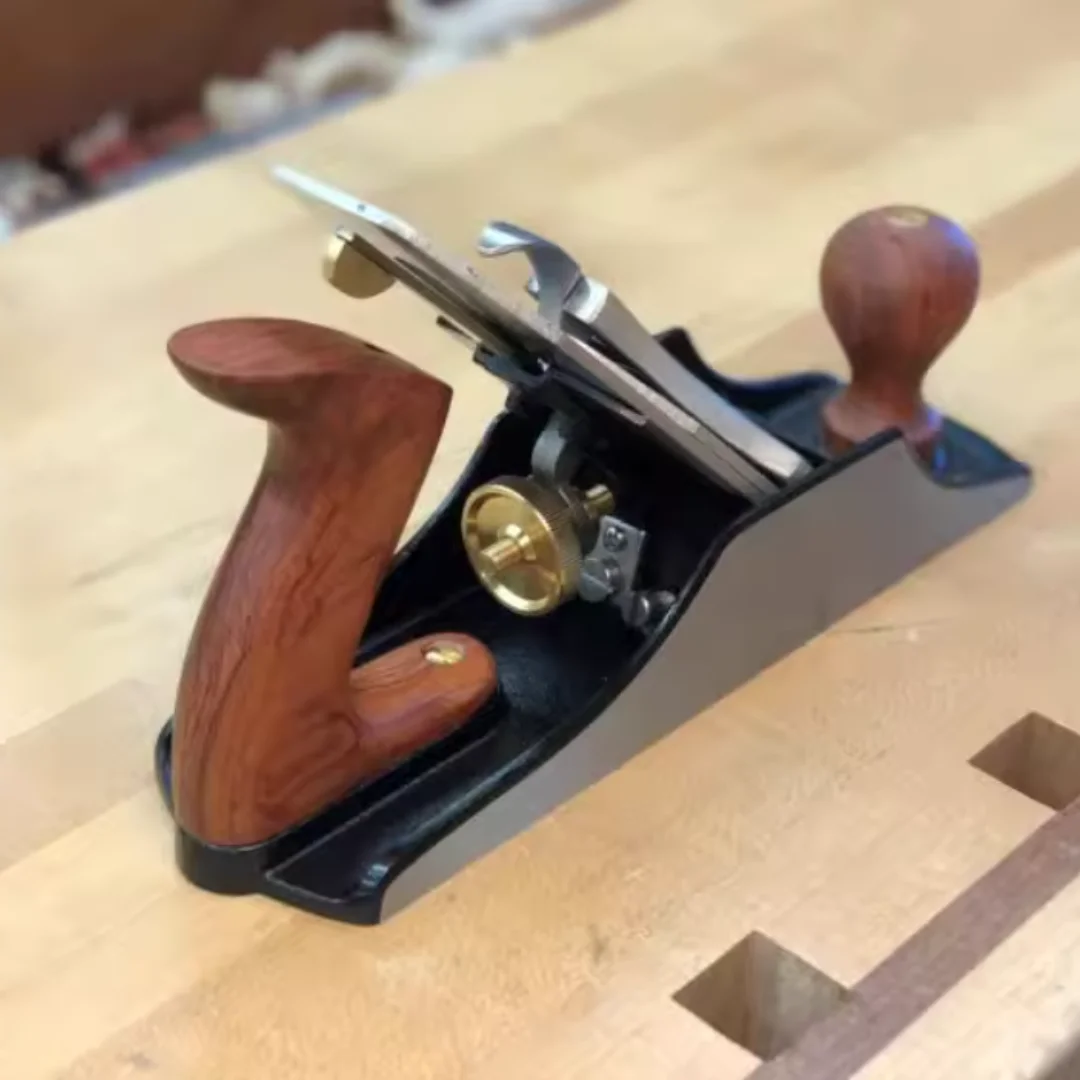 Qiangsheng Luban No.4 1/2 Smoothing Hand Plane - Bedrock Pattern, Fine Woodworking, Bench Plane