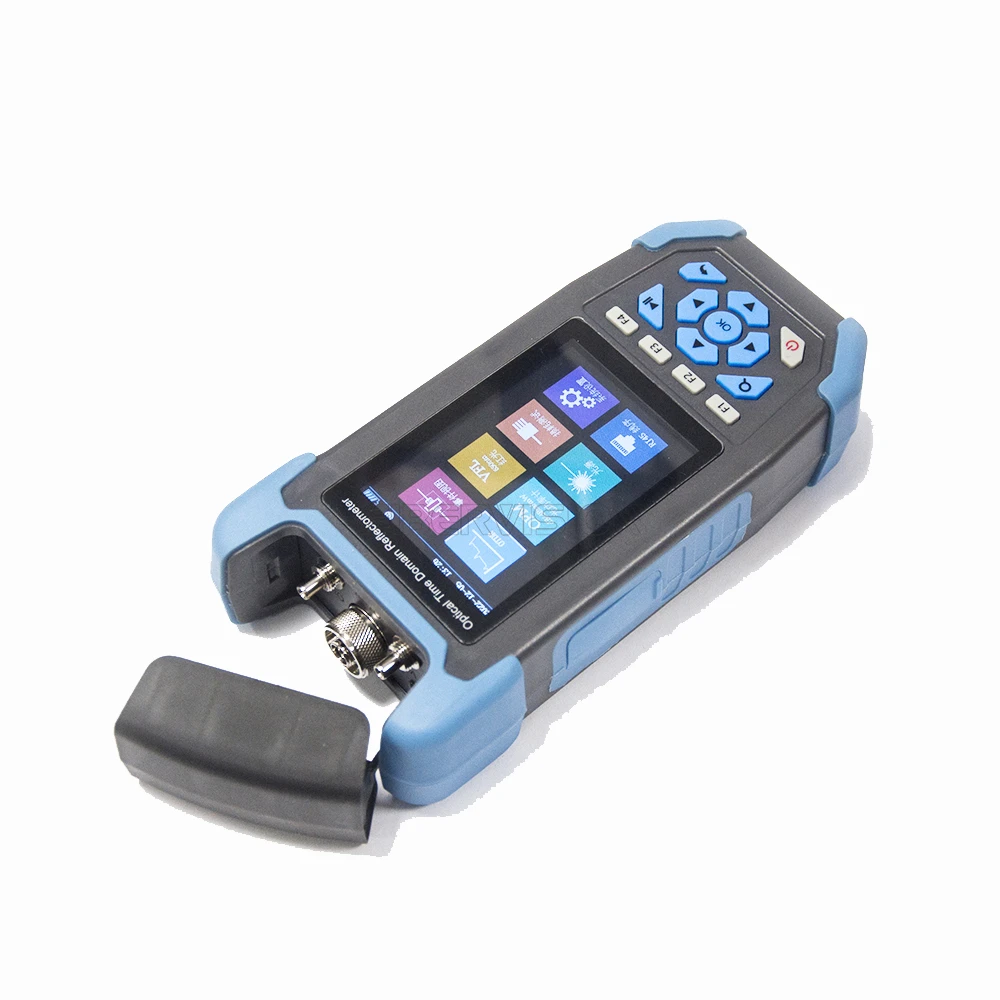 

FiberVision FV-73122SJ Active Fiber OTDR Live Test 1550nm 20dB Reflectometer Touch Screen LED Tester Mini OPM/VFL/OLS For FTTH