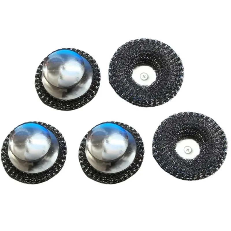 A02M-Steel Wool Stainless Steel Pot Brush Not Easy To Lose Wire Kitchen Dish Brush Pot Brush To Remove Dirt Cleaning Brush
