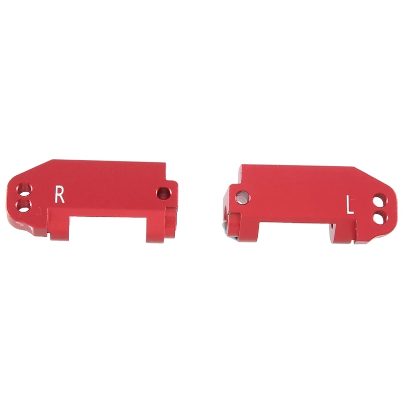 For Traxxas Slash 2WD 1: 10 Alloy Caster Block Set , Red By Atomik RC - Replaces TRX 3632 Accessories Parts