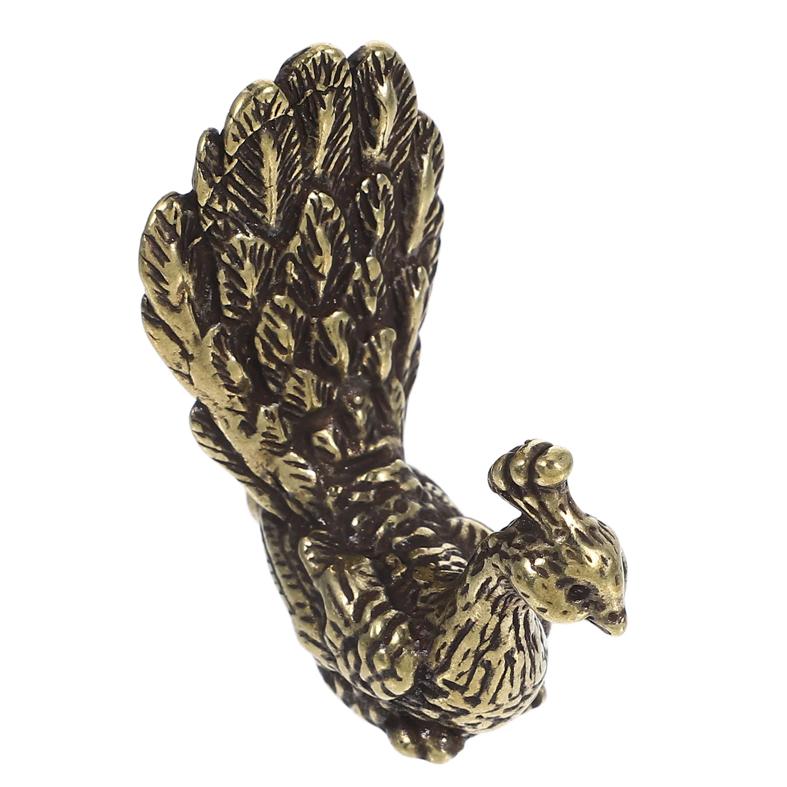 

1Set Vintage Peacock Brass Cabinet Door Handle Drawer Pulls Decorative Hardware for Kitchen Bathroom Brass Handle