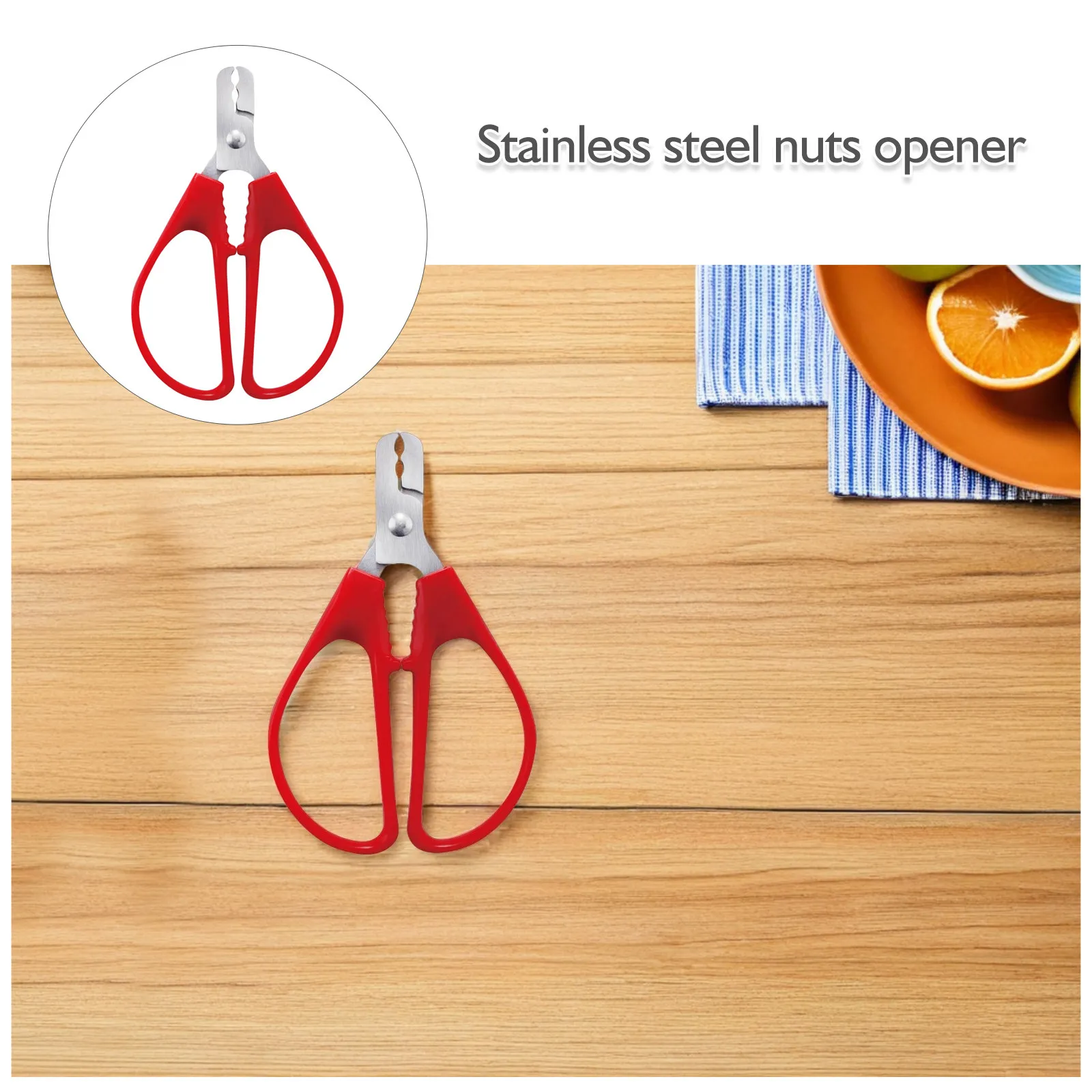 Professional Stainless Steel Nut Shell Separator Opener for Pistachios Pine Nuts Sunflower Seeds Watermelon Seeds Compact - view 4