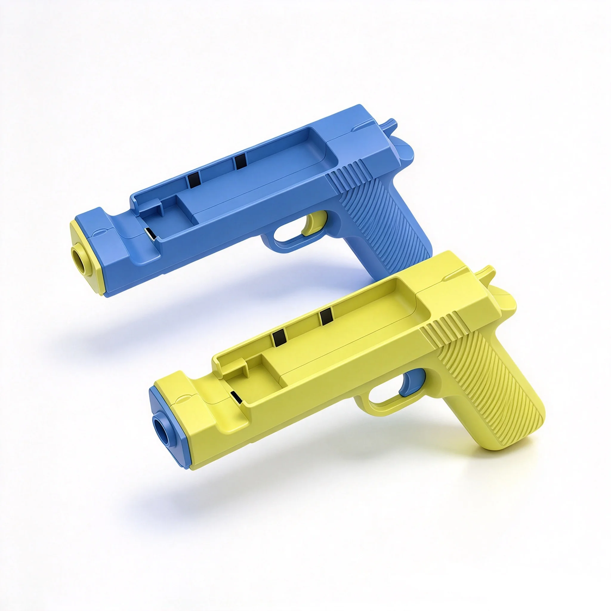 Switch/Switch 2 Pistoolvormige Grip Houder voor Joy-Con Pistoolhandvat Shooter Game Accessoire Paar Snap-Fit Plug & Play Plastic