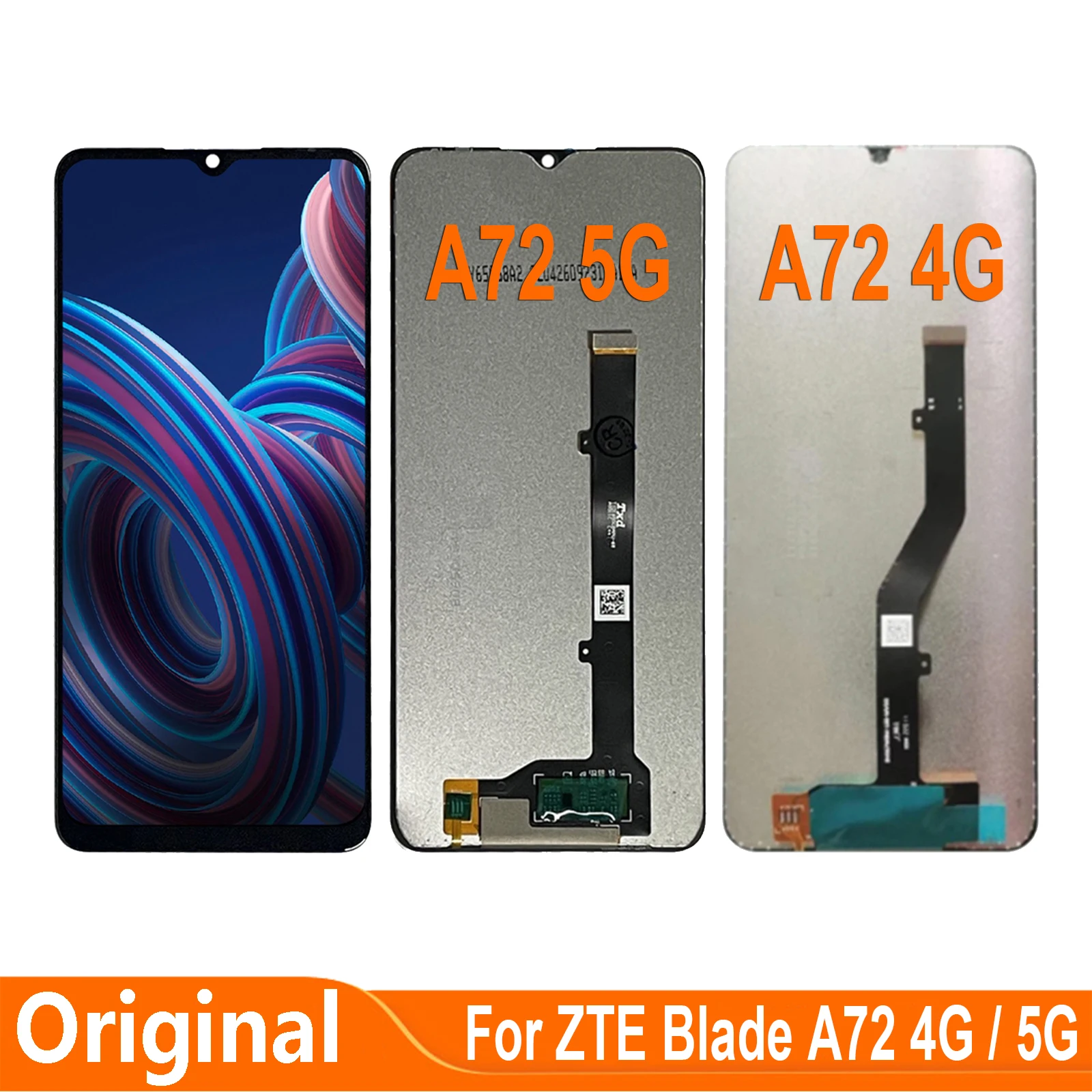 

Original For ZTE Blade A72 4G 5G A7040 7540N LCD Display Touch Screen Digitizer Assembly For ZTE Voyage 30 Yuanhang 30 Display