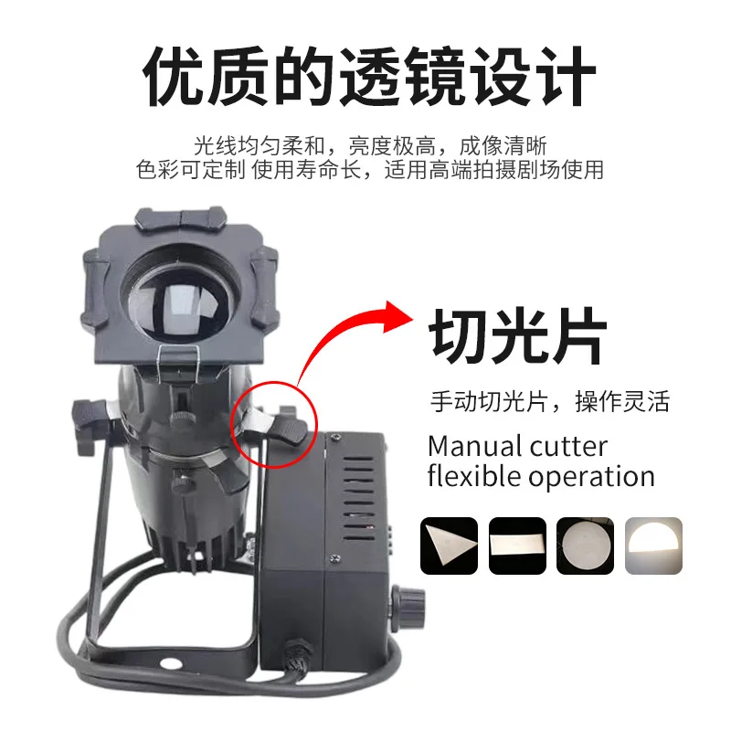 

Светодиодный мини-прожектор полноцветного изображения 12 Вт для трансграничных выставок и музеев