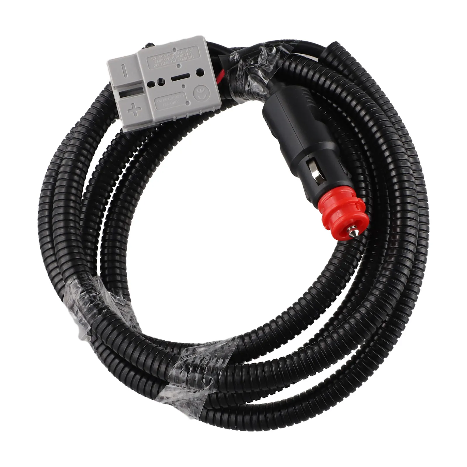 High Current 2 M Length Connector Plastic Rubber Copper With Sheath Without Sheath Black Color Demanding Conditions