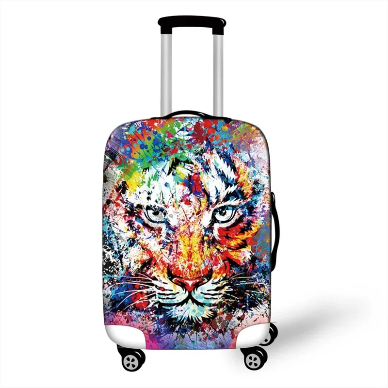 

High Elasticity Stretchy Luggage Cover Protective Anti-Wear Dustproof Suitcase Cover Reliable 18-32 Inch Luggage