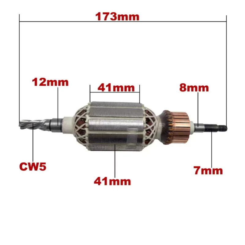 Original Rotor 516328-1 For Makita HR4000C HR4040C Power Tool Parts