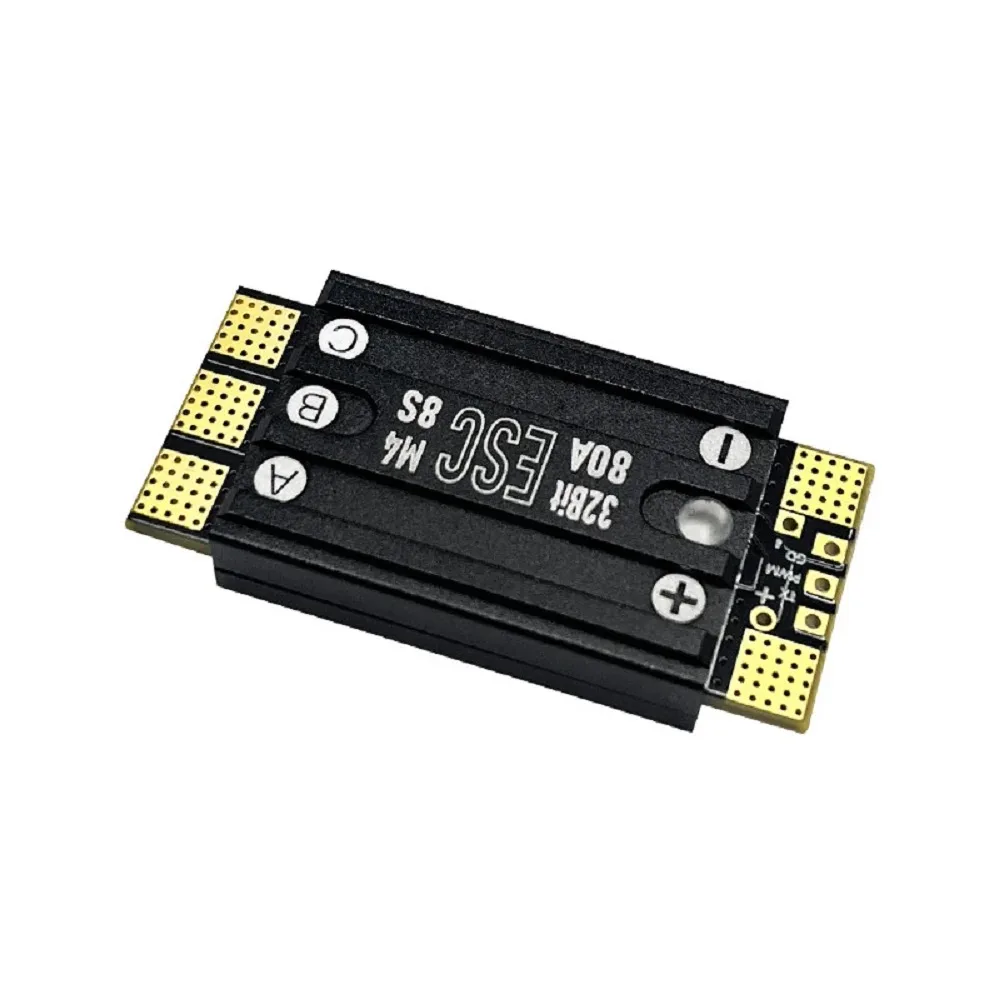 Aocoda-RC 48K AM32 3-8S 70A / 80A Single ESC 70A 80A AT32F421K8U7 Chip Supports Dshot Call Back For FPV Racing Drone Parts