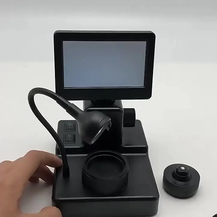 

HJ-1000 1000X Digital Electronic LCD Screen Diamond Waist Size Microscope Jewelry Inspection Magnifying Glass Microscope