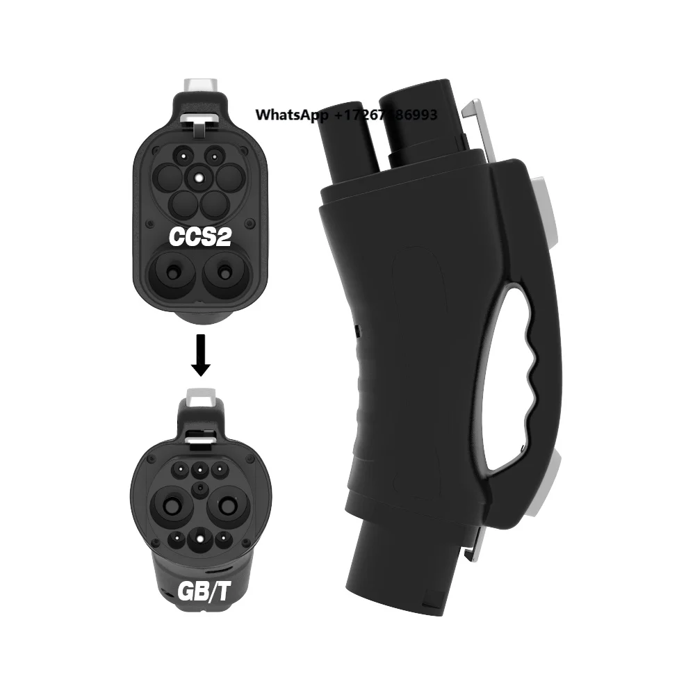 

New Factory Direct Sales CCS2 to GB/T Electric Vehicle Charging Adapter 250A DC CCS2 to GBT Charging Adapter