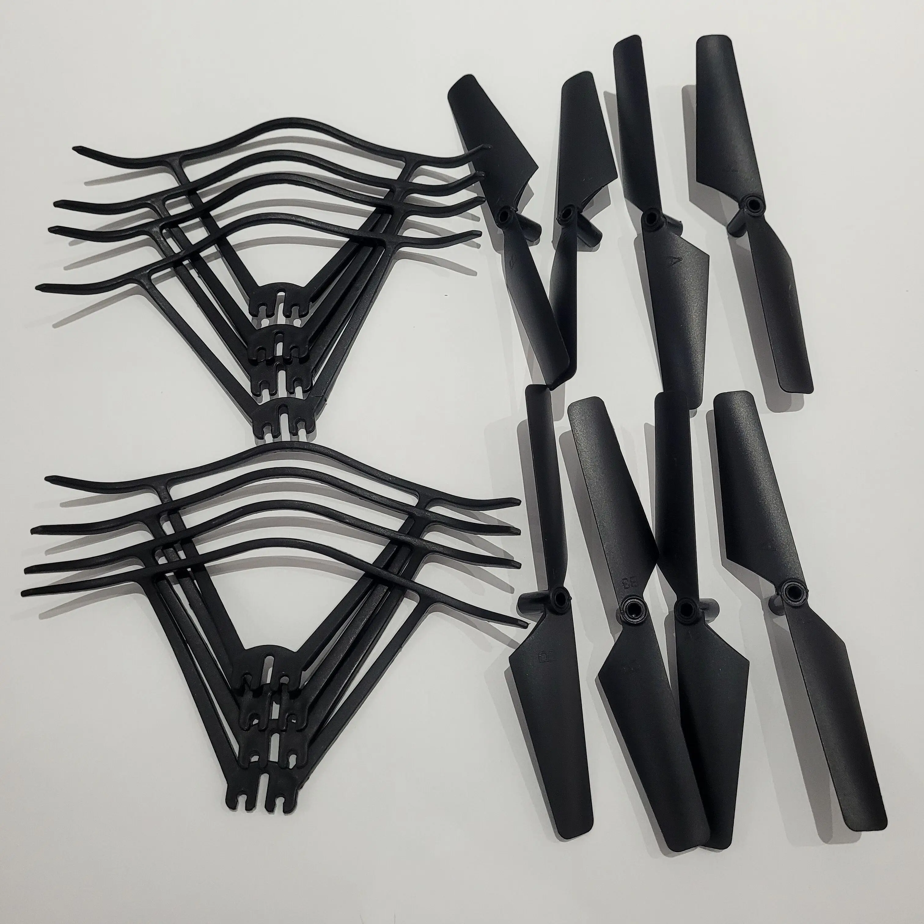 KY603 Drone RC Quadcopter Spare Part Kit Propeller Props Protective Frame Wing Guard Replacement Accessory