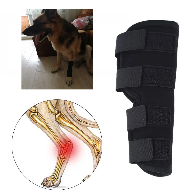 Pair of Pet Dog Kneepads, Dog Leggings, Pet Protective Gear, Dog Surgery Injury Protective Cover to Relieve Old Age Pain