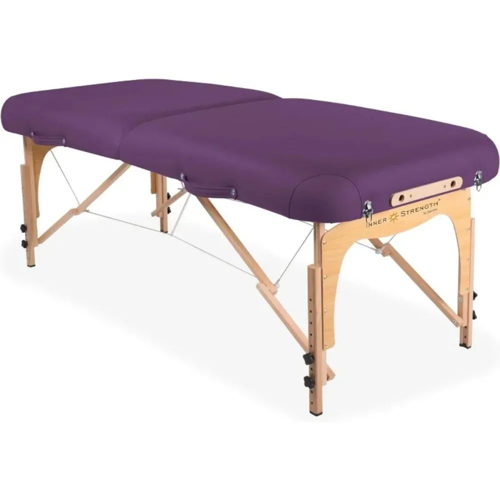 INNER STRENGTH Portable Massage Table Package E2 - Full Reiki Massage Table Incl. Deluxe Adjustable Face Cradle