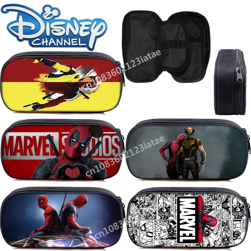 Disney Movie Deadpool Pencil Case Student Stationery Storage Pencil Case Children Back To School Holiday Learning Supplies Gift