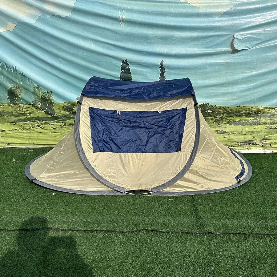 Fully Automatic Manual Throwing Quick Opening Tent Camping Tent One Second Quick Opening Automatic Baby Toy Tent Waterproof