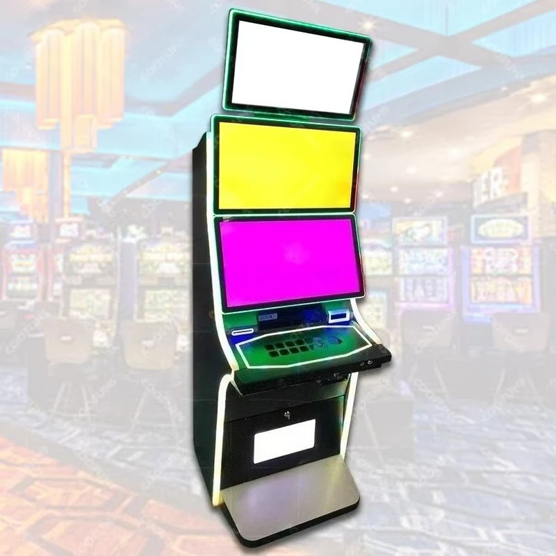 2026-Factory Price Amusement Touch Screen Upright Electric Gaming Kiosk Cabinet
