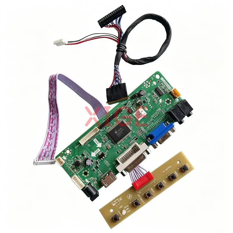 Drive Controller Board Fit LP125WH2-TL B125XW02 B125XW01 LP125WH2-SL 40Pin LVDS Laptop Screen 1366*768 1366x768 HDMI+DVI+VGA Kit