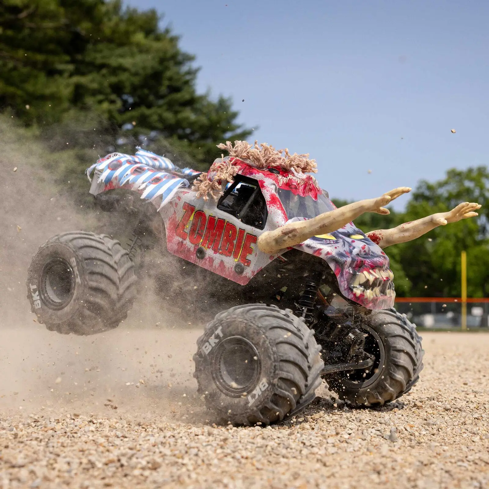 

LOSI 1/18 Mini LMT Zombie 2S 4X4 RTR Brushed Monster Truck remote control car kids toys for boys rc crawler rc cars for adults