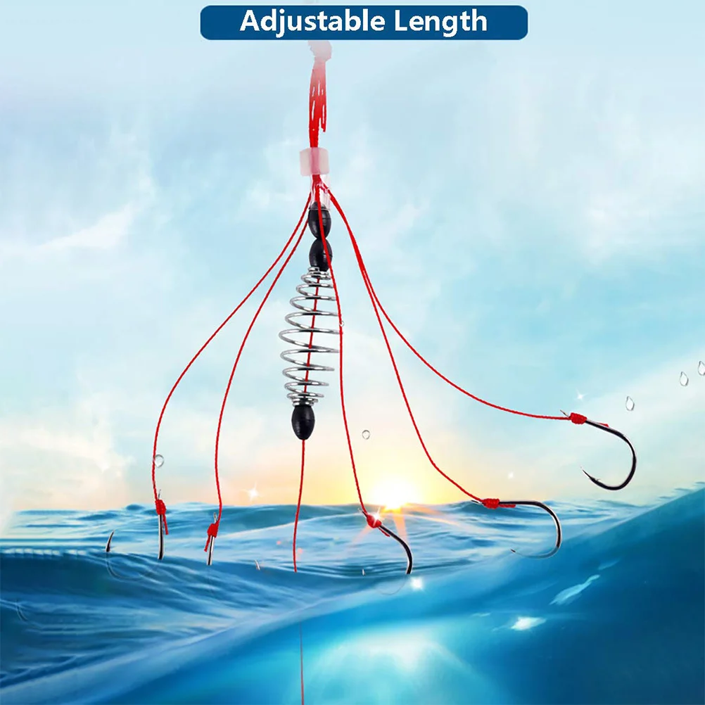 

4Pcs Strong Carp Fishing Bait Hooks 6 Delicate Hooks Eco-Friendly Box Coarse Tackle Carp Fishing Baits Hook Fishhooks