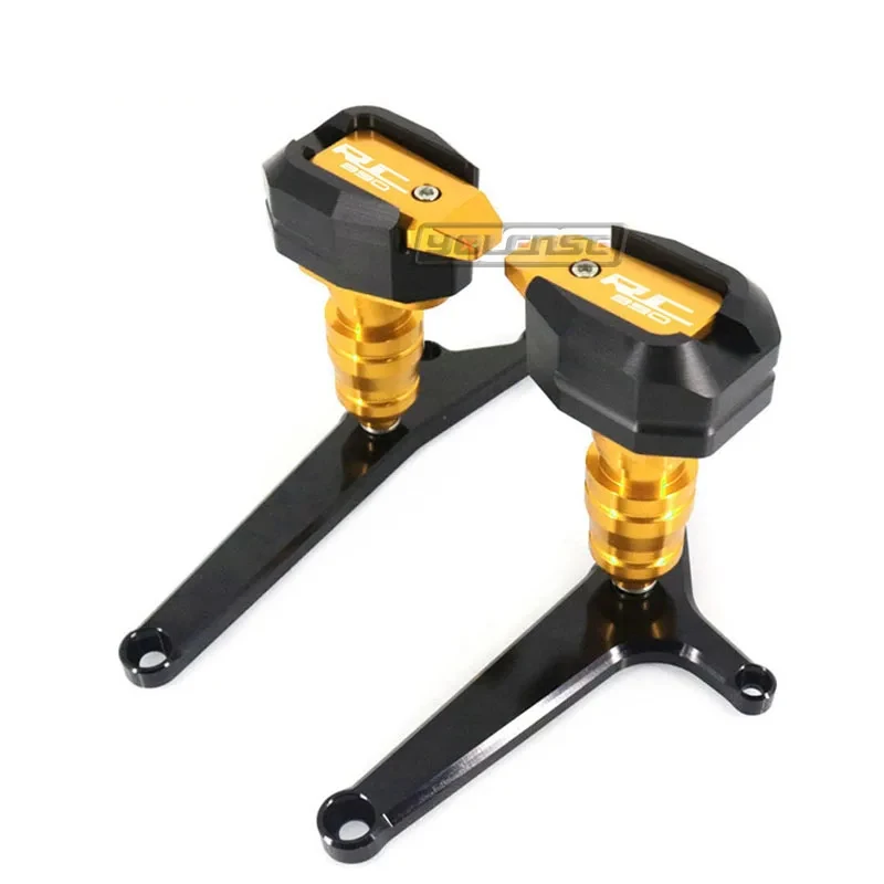 Moto Protezione dalla caduta Paratelaio Carenatura Guard Anti Crash Pad Protector Per KTM RC 390 RC390 2016-2021 2017 2018 2019