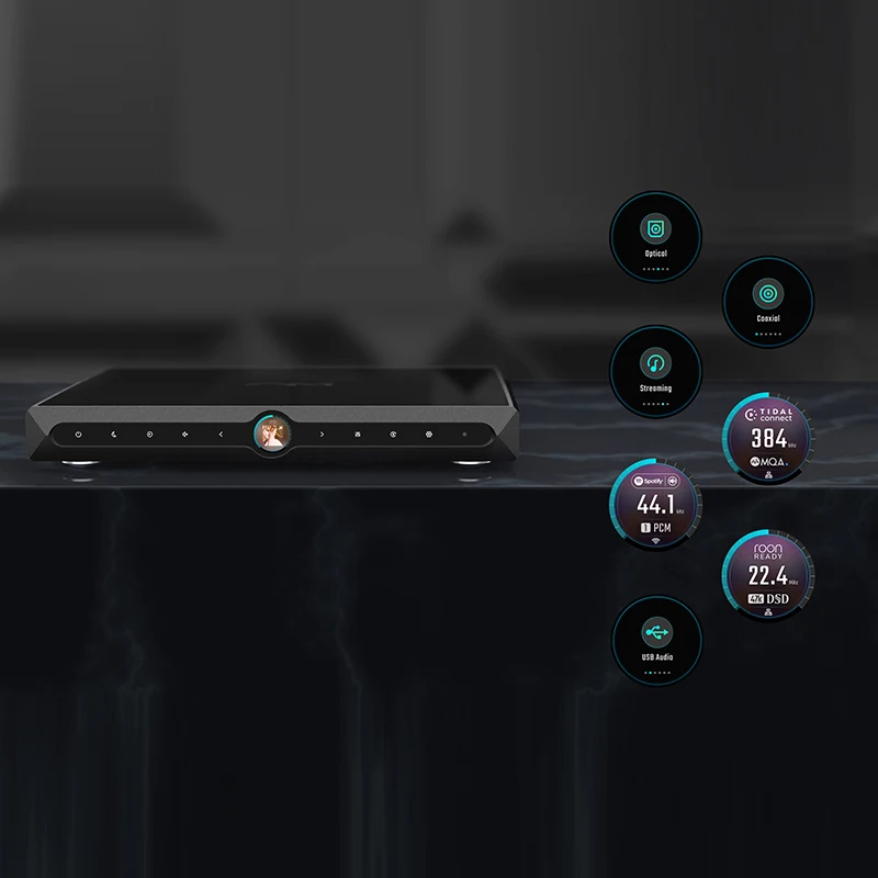 Matrix X-SABRE3 streaming de áudio dac es9038pro decodificador música alta fidelidade 768khz/32bit dsd512 com controle remoto