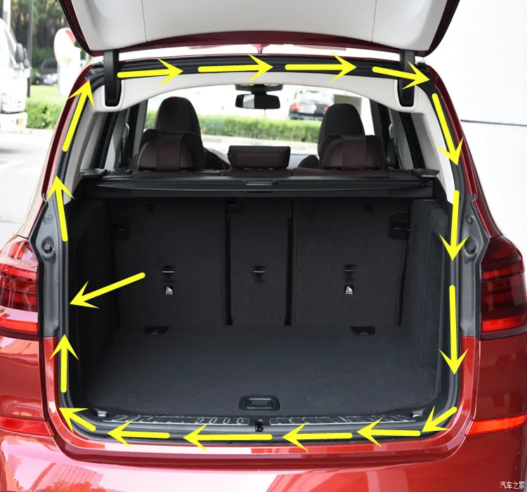 Suitable for Kia Smart Run Freddy Sportage Cerato Original Body Door Frame Rubber Strip Door Waterproof Trunk Seal Strip - Detail 1