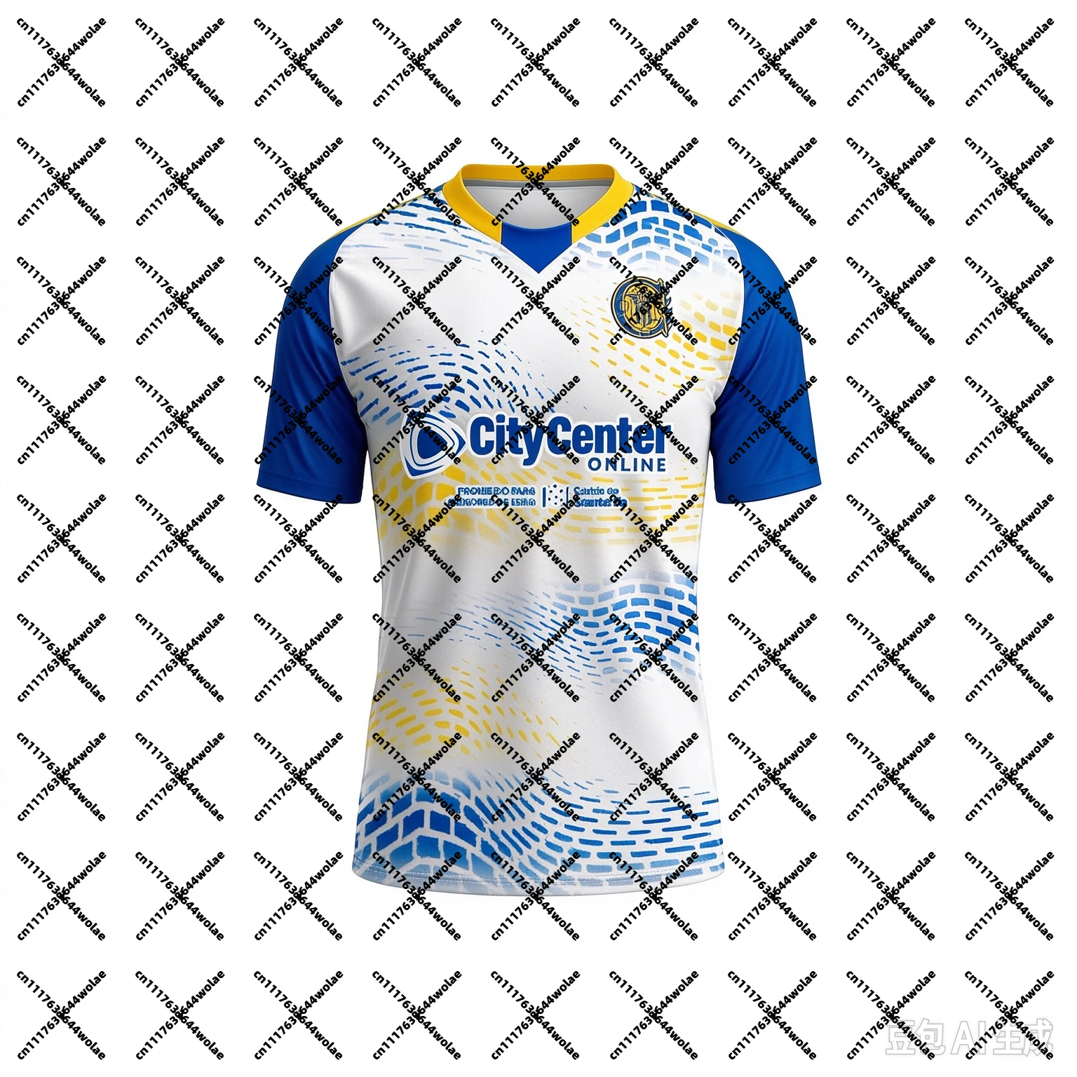 Camiseta Masculina de Futebol Rosario Central 26/27 100º Aniversário Adulto Esportiva Respirável de Secagem Rápida para Treino e Jogo, Camisa de Casa Unissex